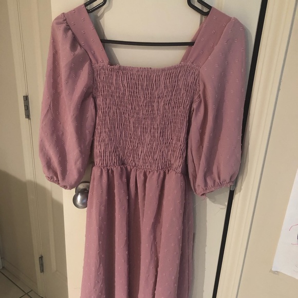 Dresses & Skirts - 💜SOLD Swiss Dot Dress